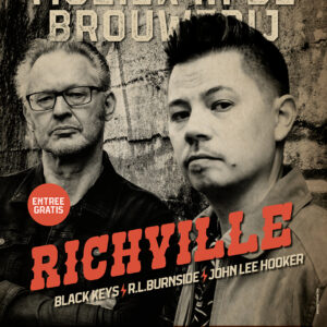 Maandag 21 april – 2e Paasdag – Muziek in de Brouwerij met Richville