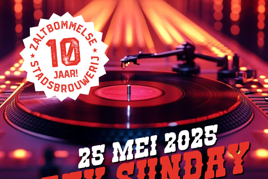 Zondag 25 mei Laatste Lazy Sunday van het seizoen!